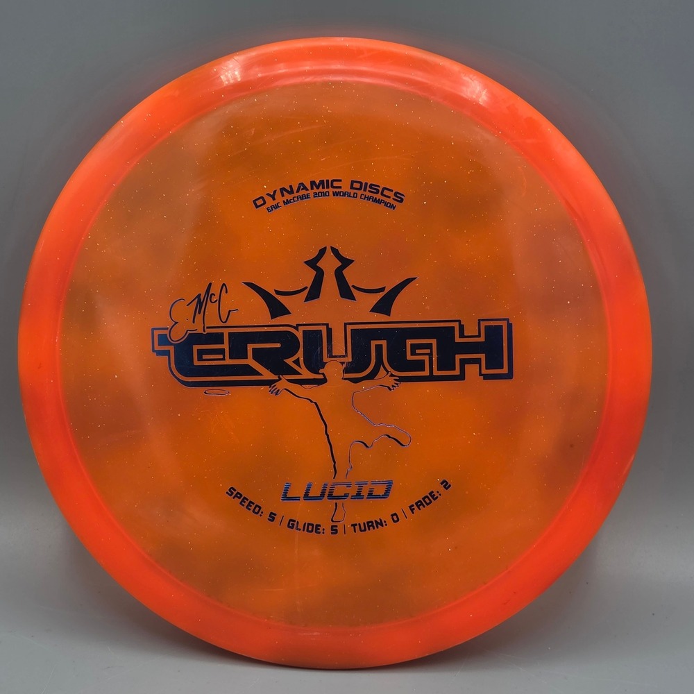 Dynamic Discs Midrange 167g Orange Lucid Truth Eric McCabe Signature Disc Golf